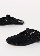 swatch_Black Suede bibi lou maia flat