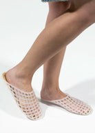 swatch_Clear bibi lou jelly slide