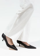 swatch_Black Leather marc fisher calynna pump