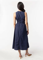 swatch_Navy deluc turchi midi dress