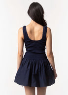 swatch_Navy pistola ilona bubble hem dress
