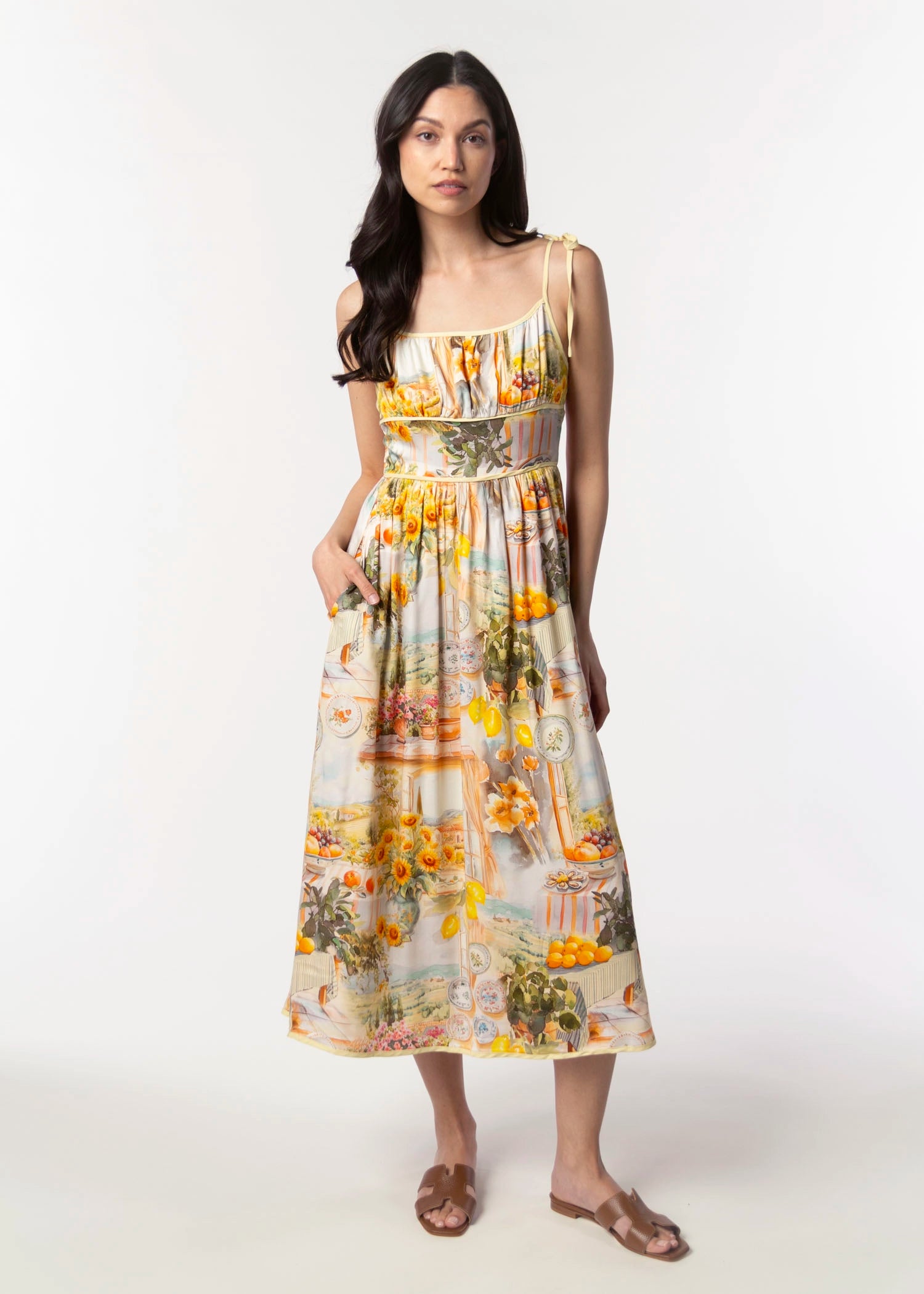 swatch_Lemons sadie and sage limoncello dress