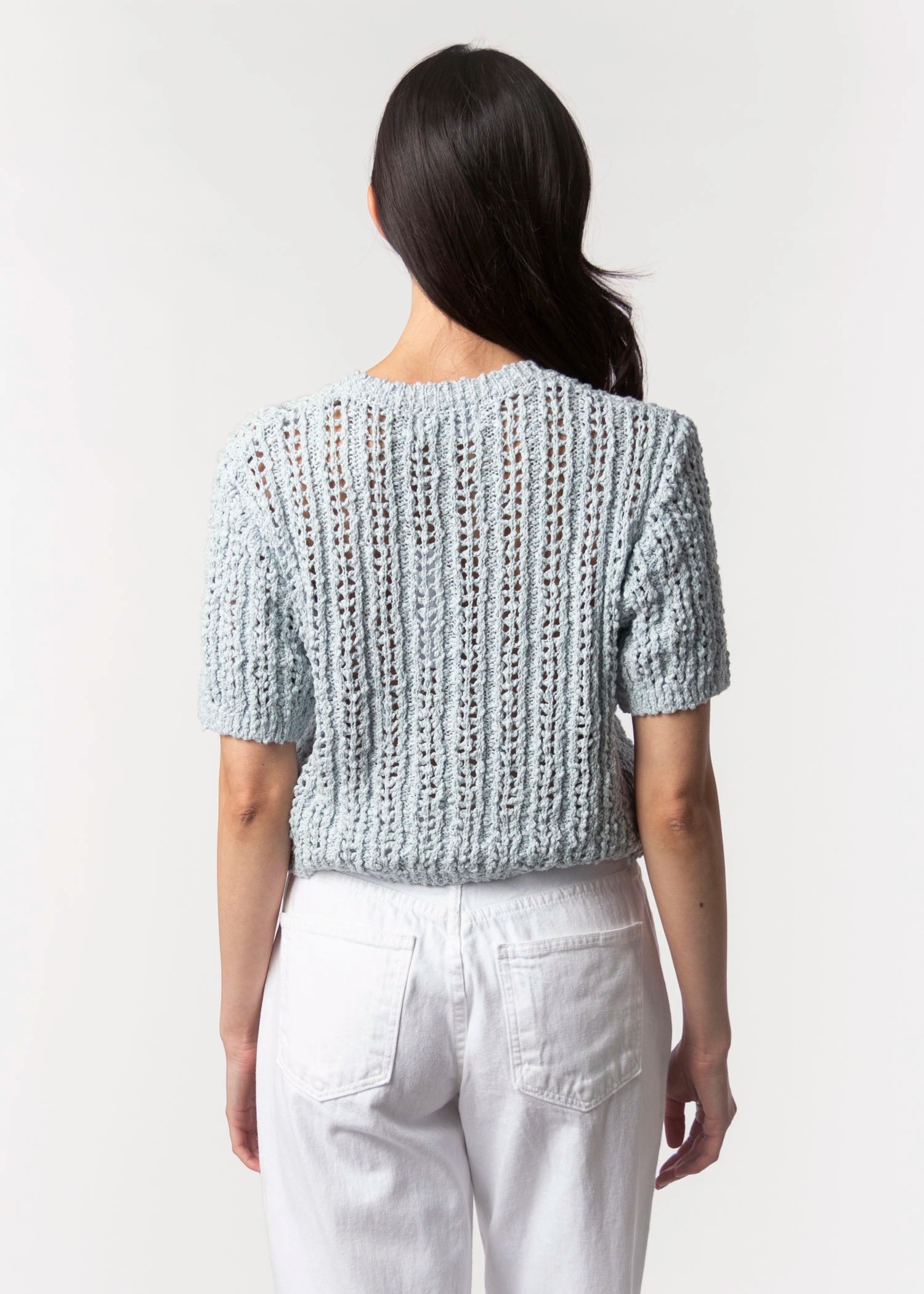 swatch_Light Blue sadie and sage persue crochet sweater