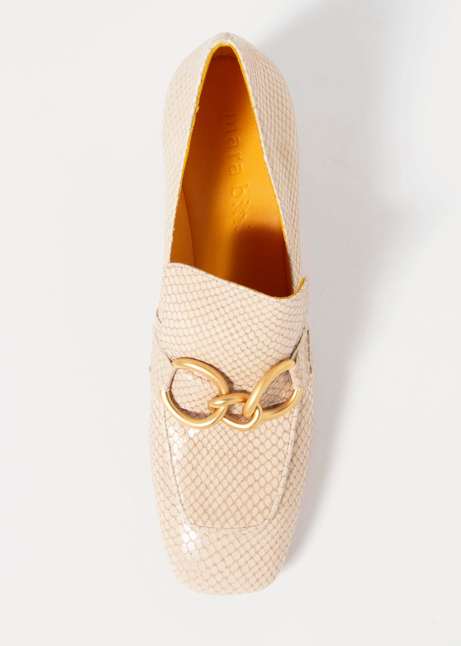 swatch_Beige Snake mara bini perla heeled loafer