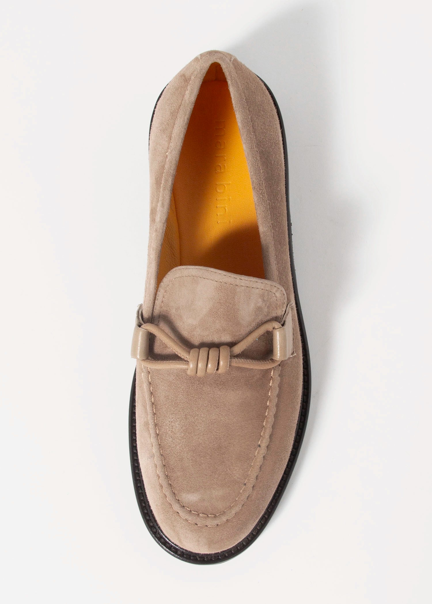 swatch_Taupe Suede mara bini frida loafer