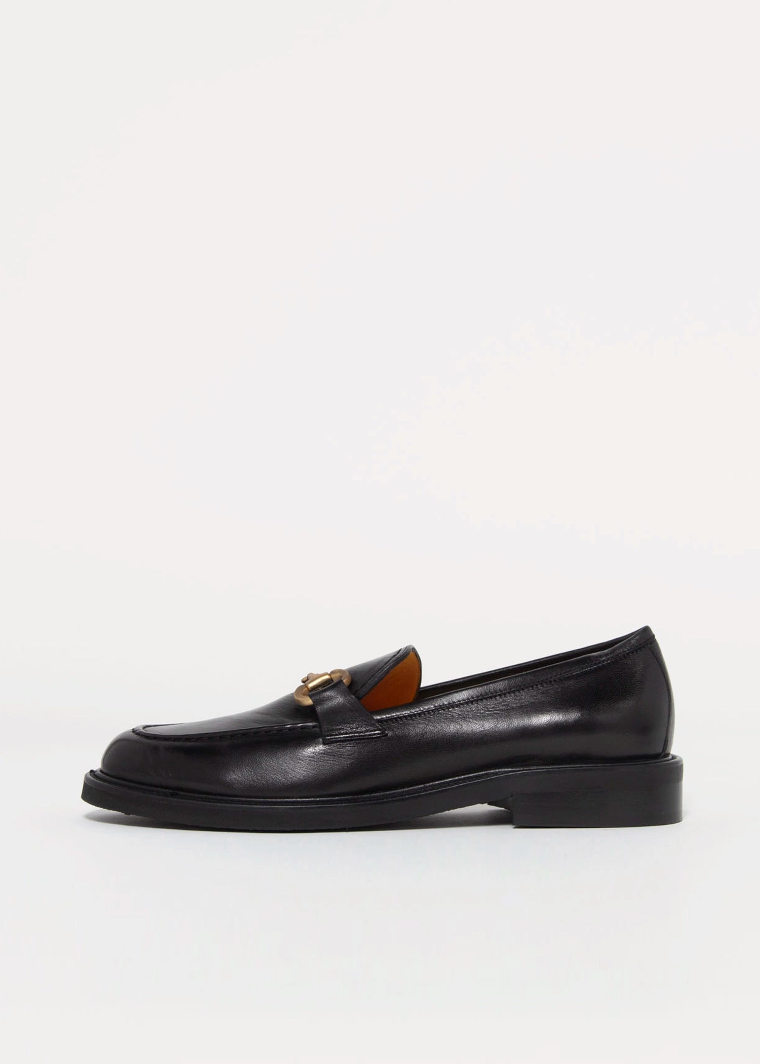 swatch_Black Leather mara bini frida leather loafer