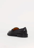 swatch_Black Leather mara bini frida leather loafer