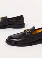 swatch_Black Leather mara bini frida leather loafer