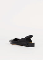 swatch_Black Leather mara bini milena leather flat