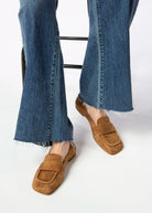 swatch_Caramel Suede halmanera monic suede loafer