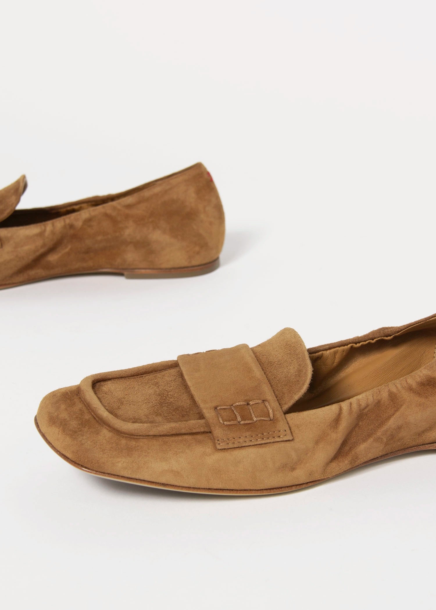 swatch_Caramel Suede halmanera monic suede loafer