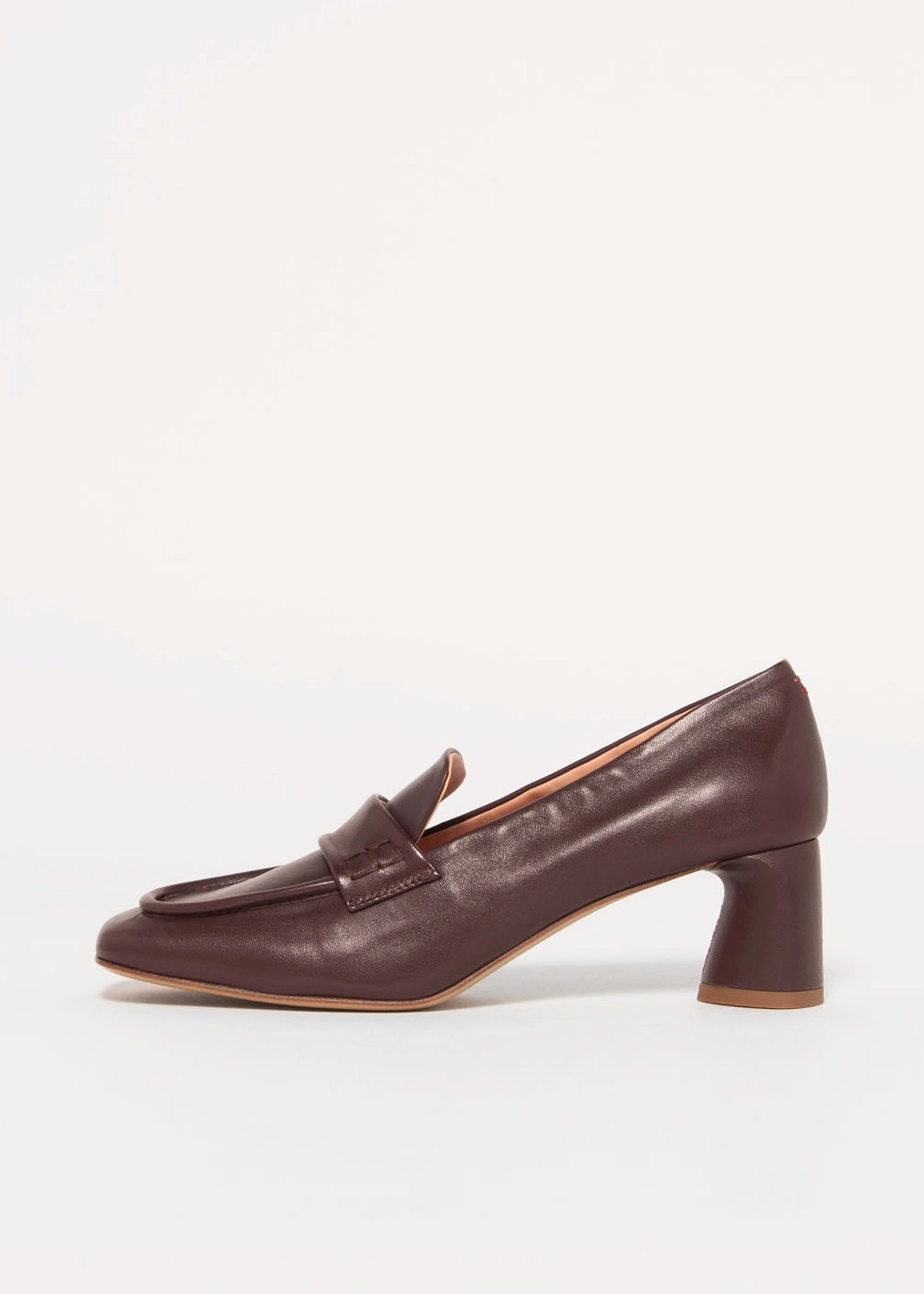 swatch_Brown Leather halmanera heeled leather loafer