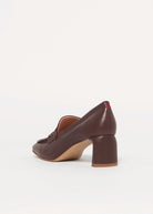 swatch_Brown Leather halmanera heeled leather loafer