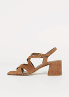 swatch_Brandy Suede l'idea block heel sandal