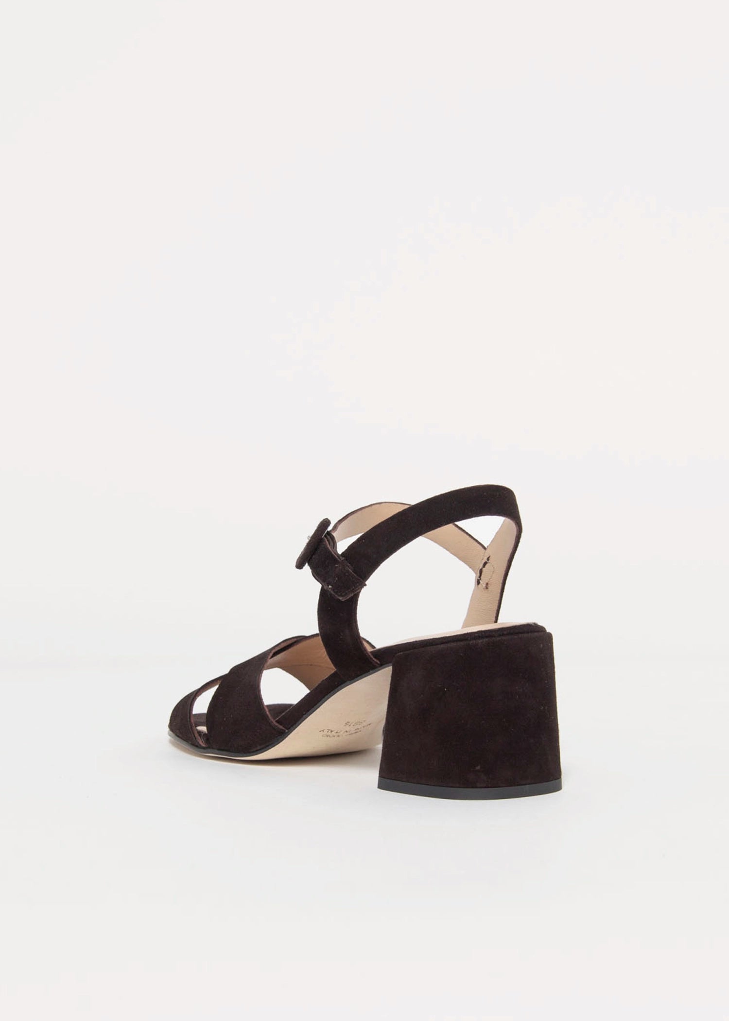 swatch_Chocolate Suede l'idea heeled sandal