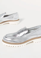 swatch_Silver Leather l'idea classic penny loafer