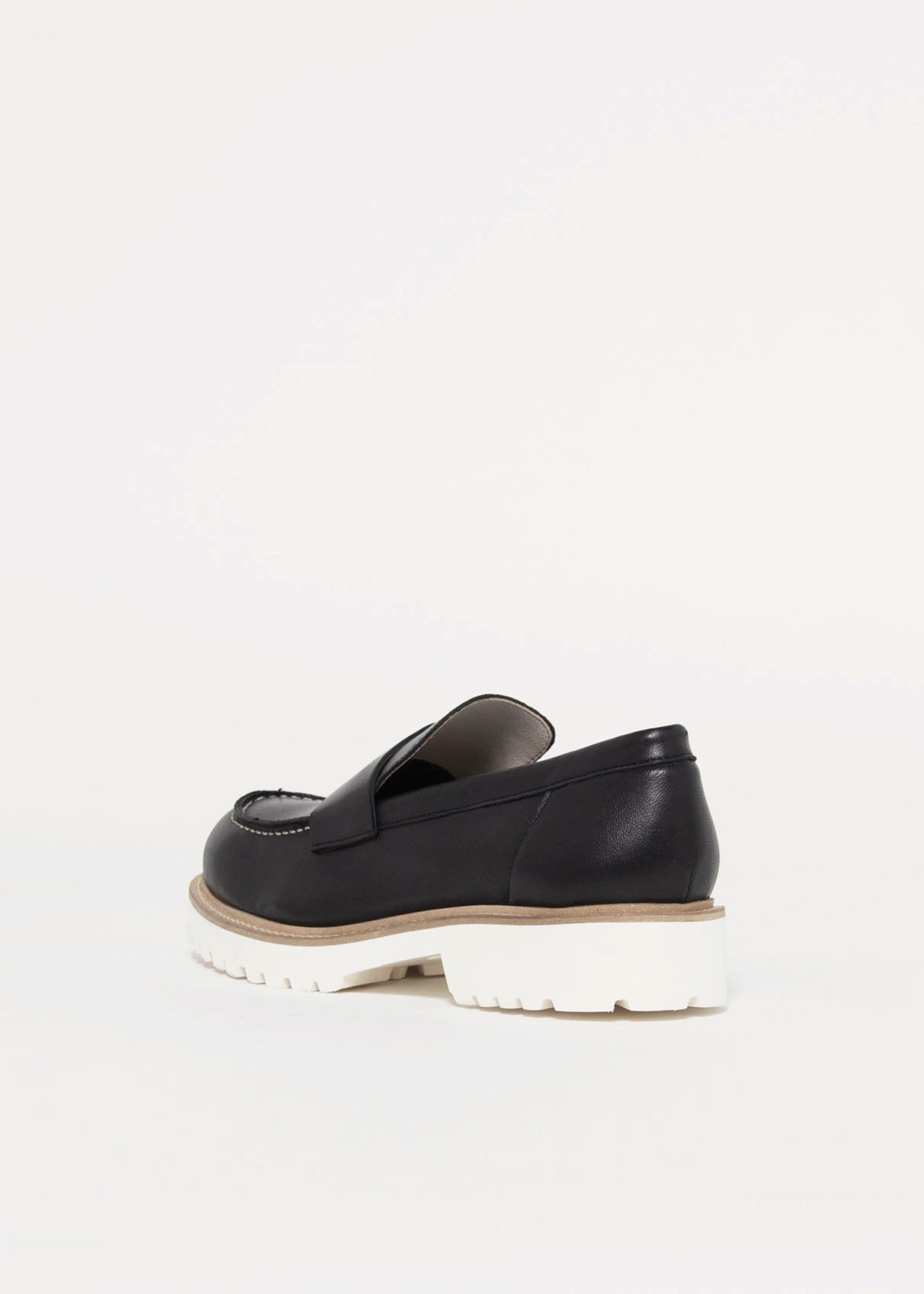 swatch_Black Leather l'idea classic penny loafer
