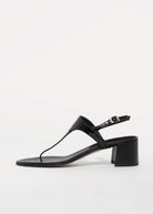 swatch_Black Patent l'idea doris thong sandal