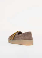 swatch_Taupe Suede charm suede loafer