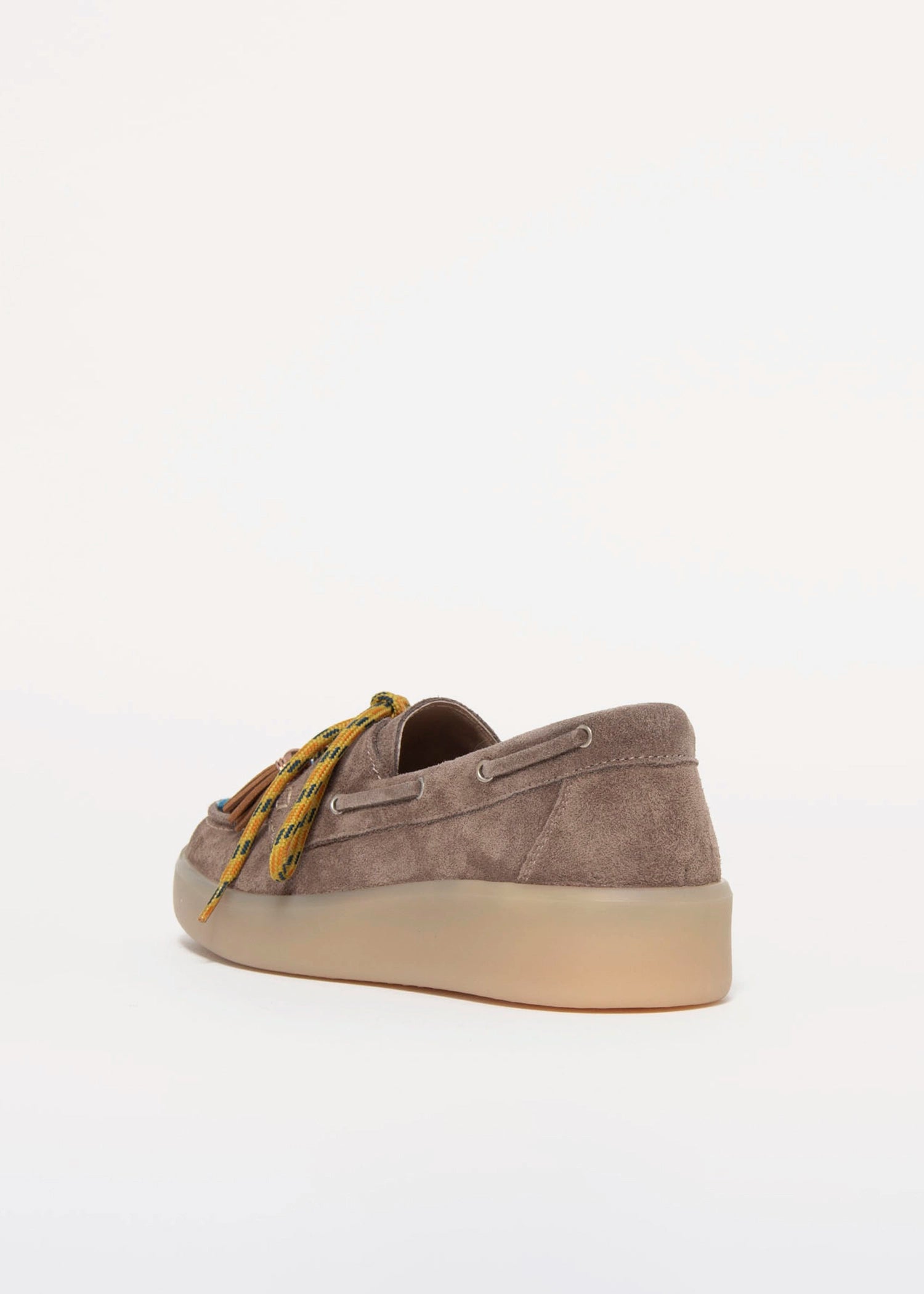 swatch_Taupe Suede charm suede loafer