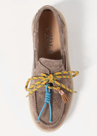 swatch_Taupe Suede charm suede loafer