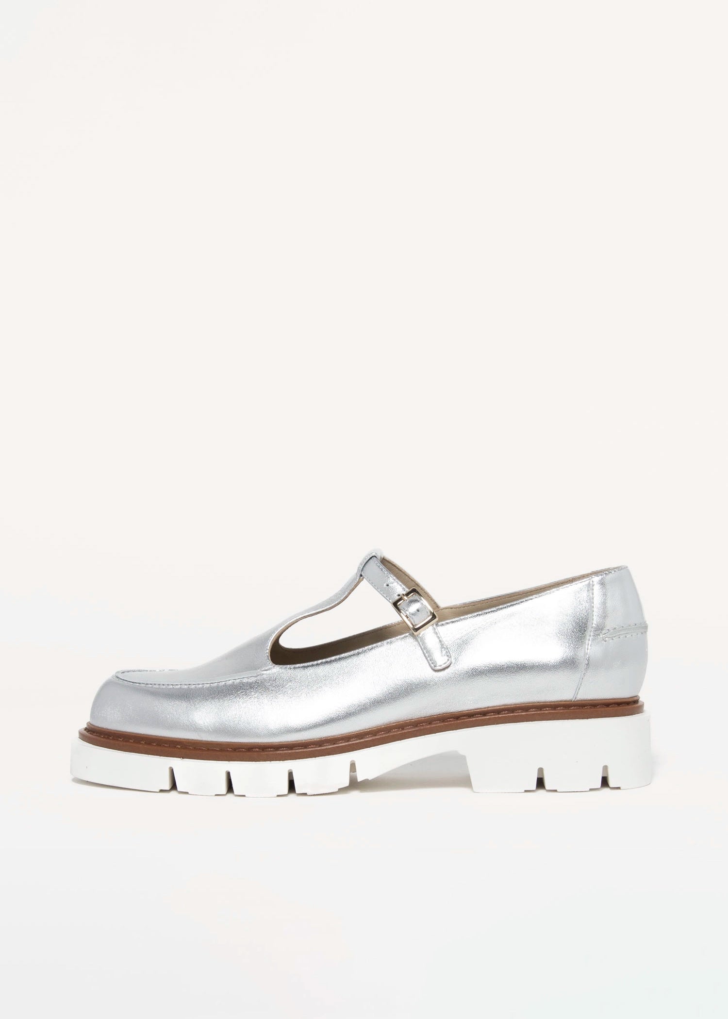 swatch_Silver Leather l'idea olga mary jane