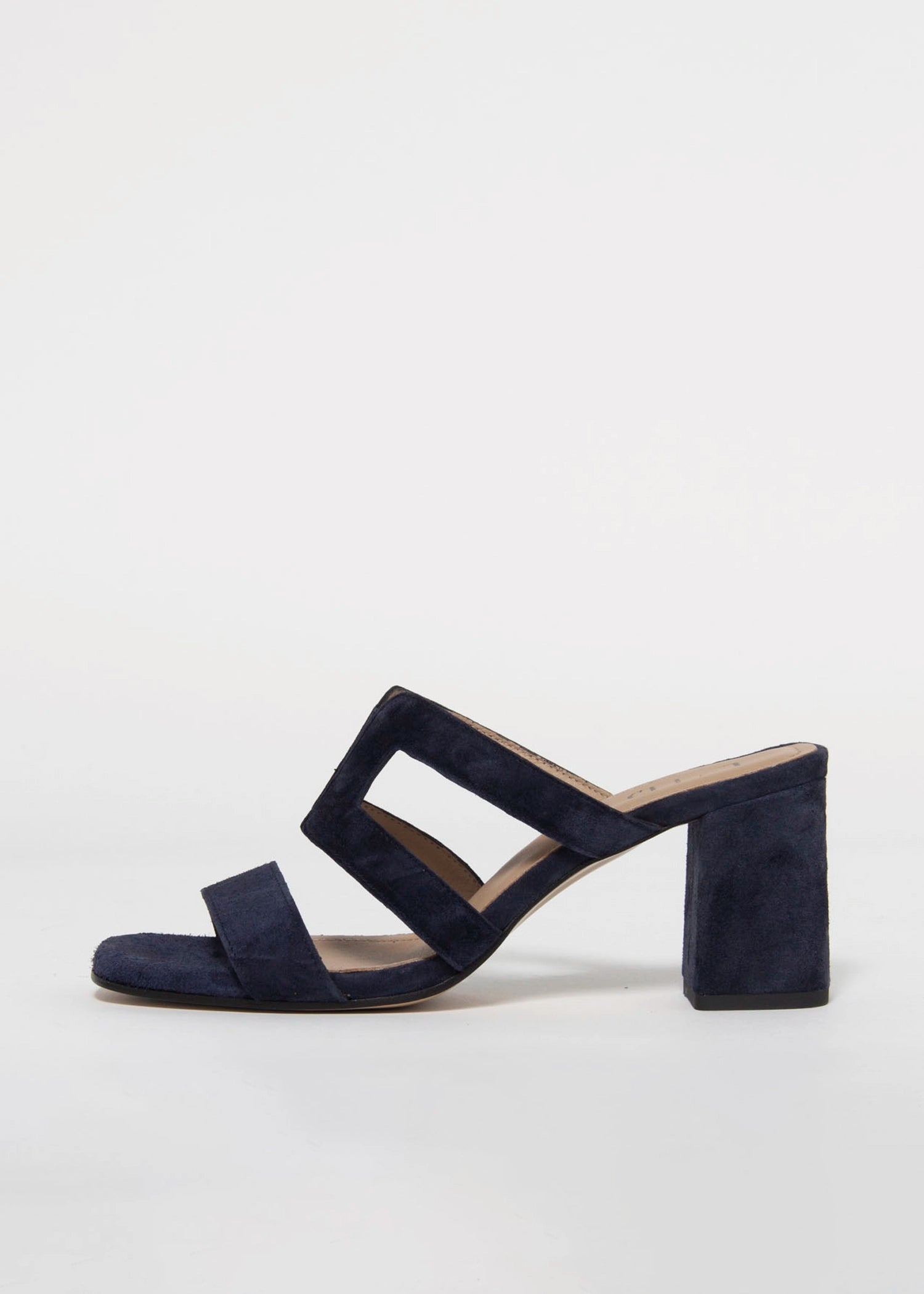 swatch_Navy Suede l'idea cutout heeled sandal