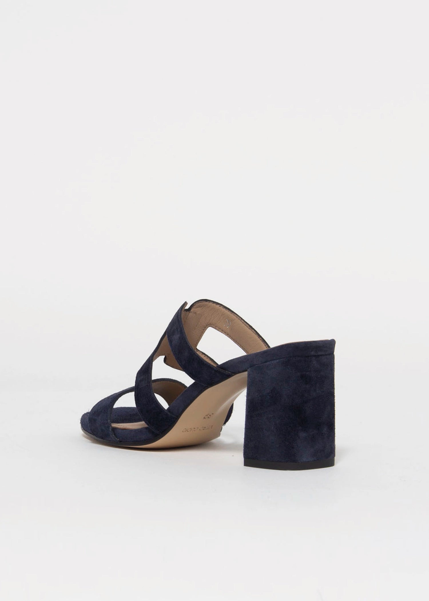 swatch_Navy Suede l'idea cutout heeled sandal