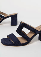 swatch_Navy Suede l'idea cutout heeled sandal