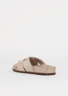 swatch_Beige Multi L'idea cross leather sandal
