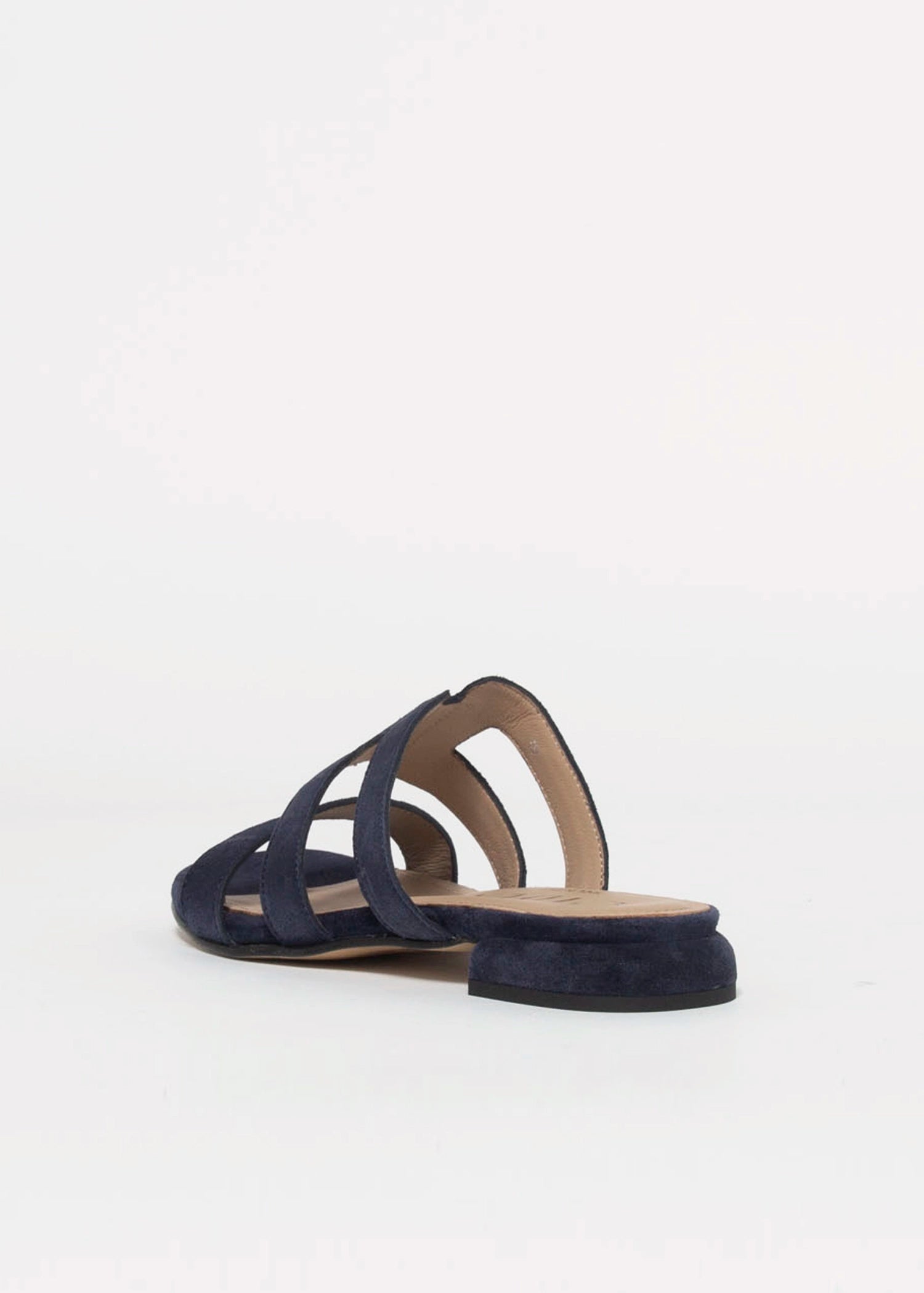 swatch_Navy Suede l'idea flat leather sandal