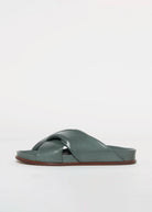 swatch_Aqua Marine Leather l'idea twist leather sandal