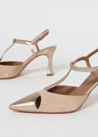 swatch_Sand/Platino l'idea pia leather pump