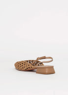 swatch_natural leather lussy woven slingback flat shoes