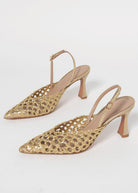 swatch_gold leather eli woven pump heels
