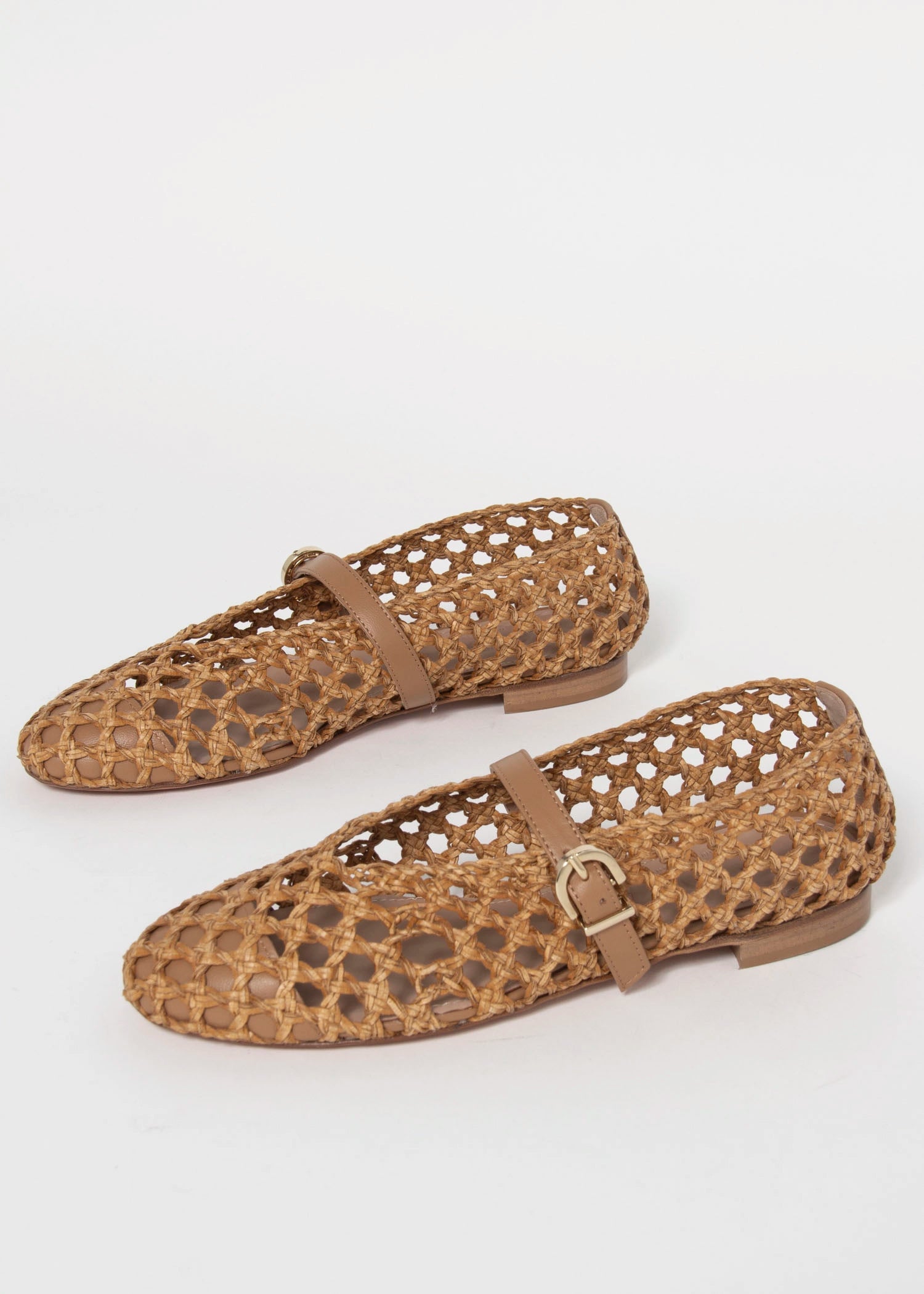 swatch_Natural Leather l'idea dolo woven mary jane