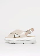 swatch_Cream Patent 4ccccees mellow mana platform sandal