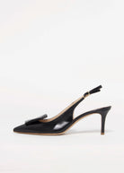 swatch_Black Leather fabio rusconi slingback pump