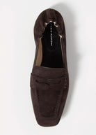 swatch_Brown Suede driving moccasin loafers shoes