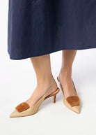 swatch_Natural Linen fabio rusconi slingback pump