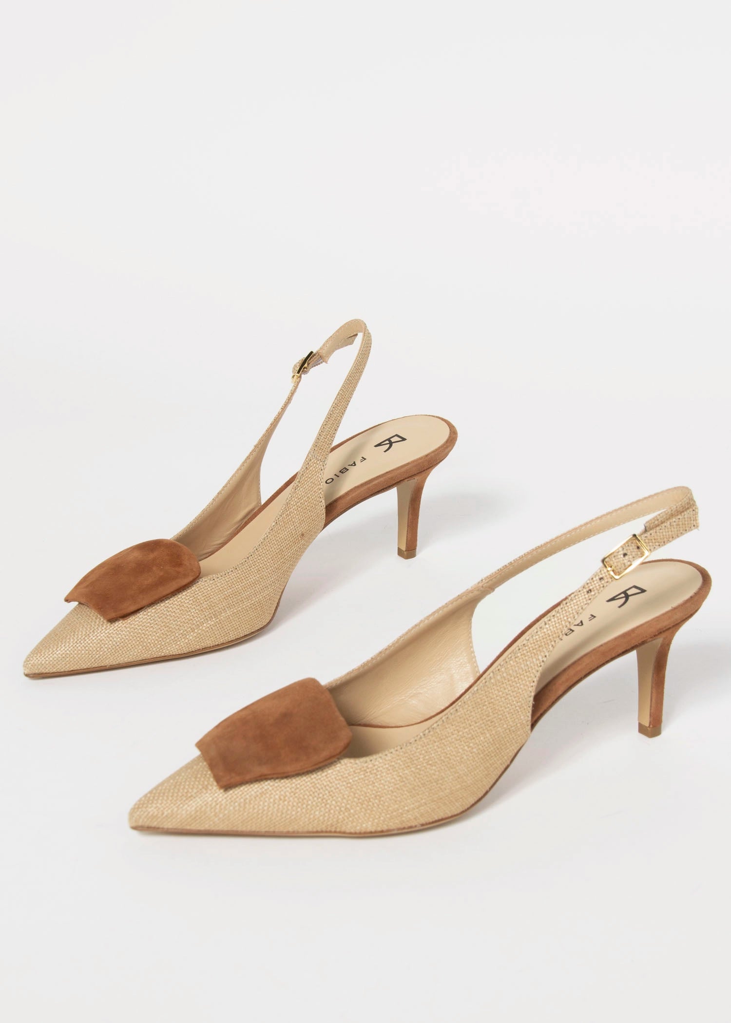 swatch_Natural Linen fabio rusconi slingback pump