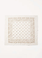 swatch_Beige cotton bandana scarf