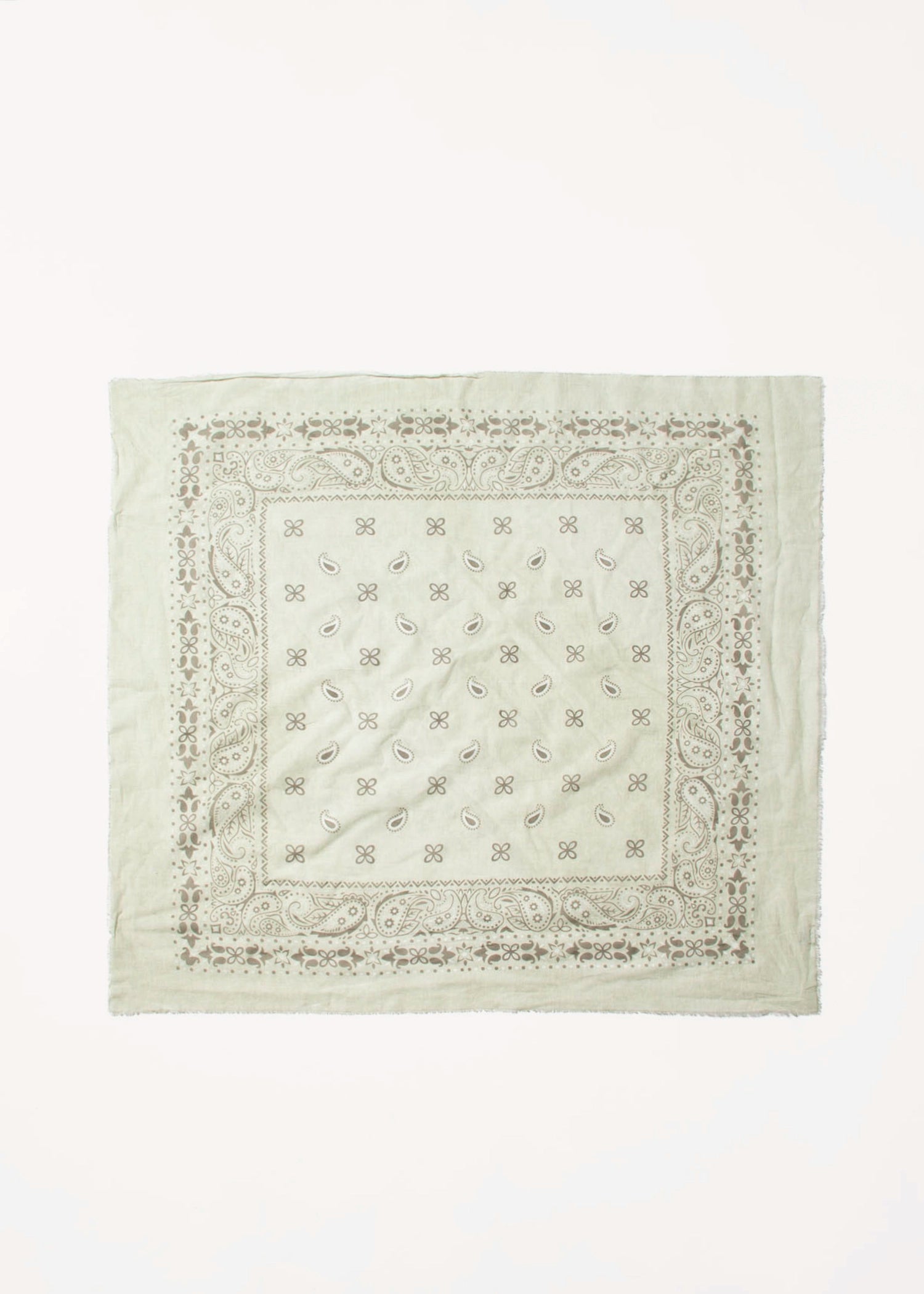 swatch_Light Green cotton bandana scarf