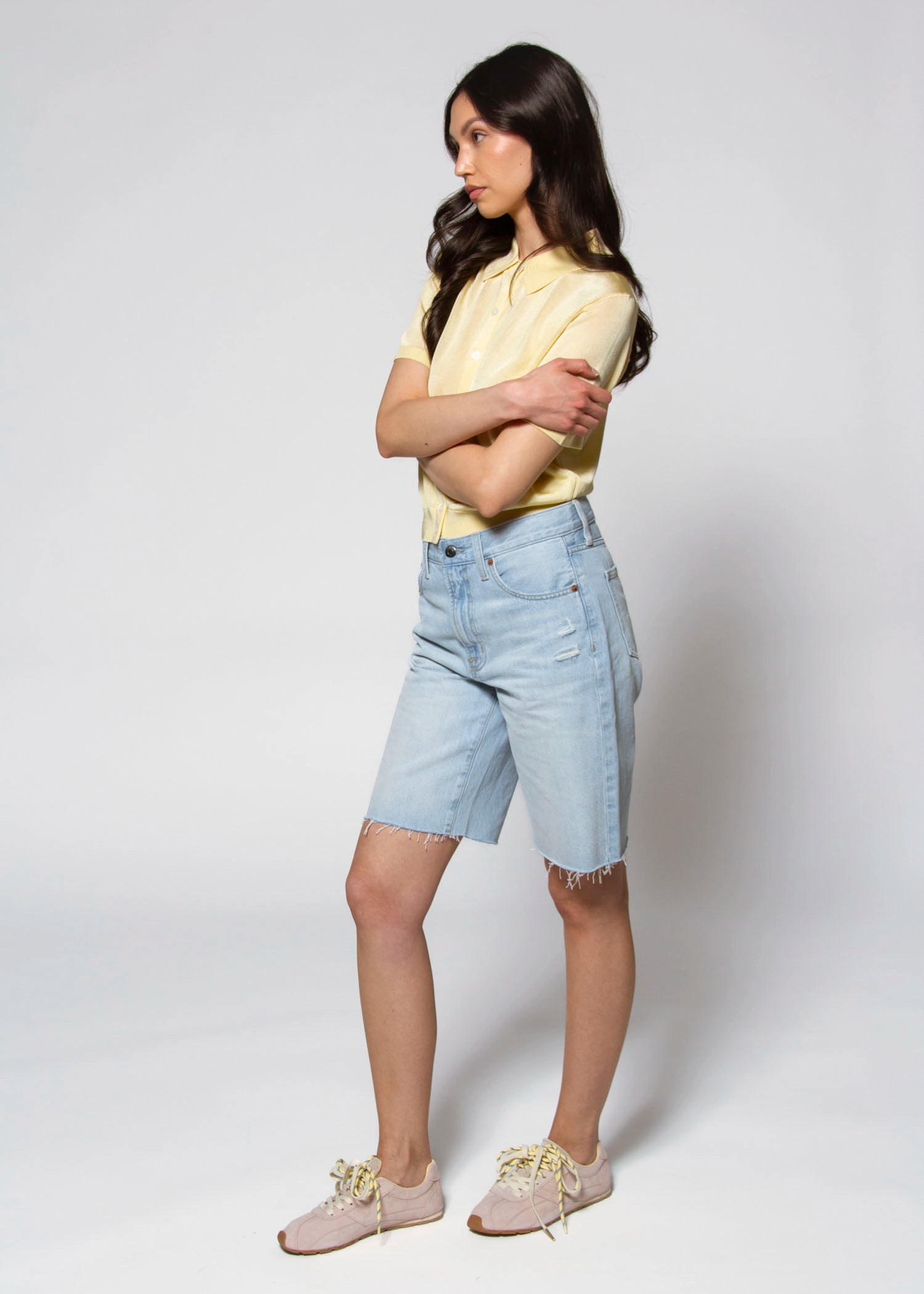 swatch_Light Blue pistola nolan cut off denim shorts