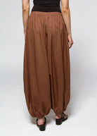 swatch_Tobacco linen harem pants
