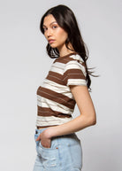 swatch_Chocolate Stripe daze denim zuma t-shirt