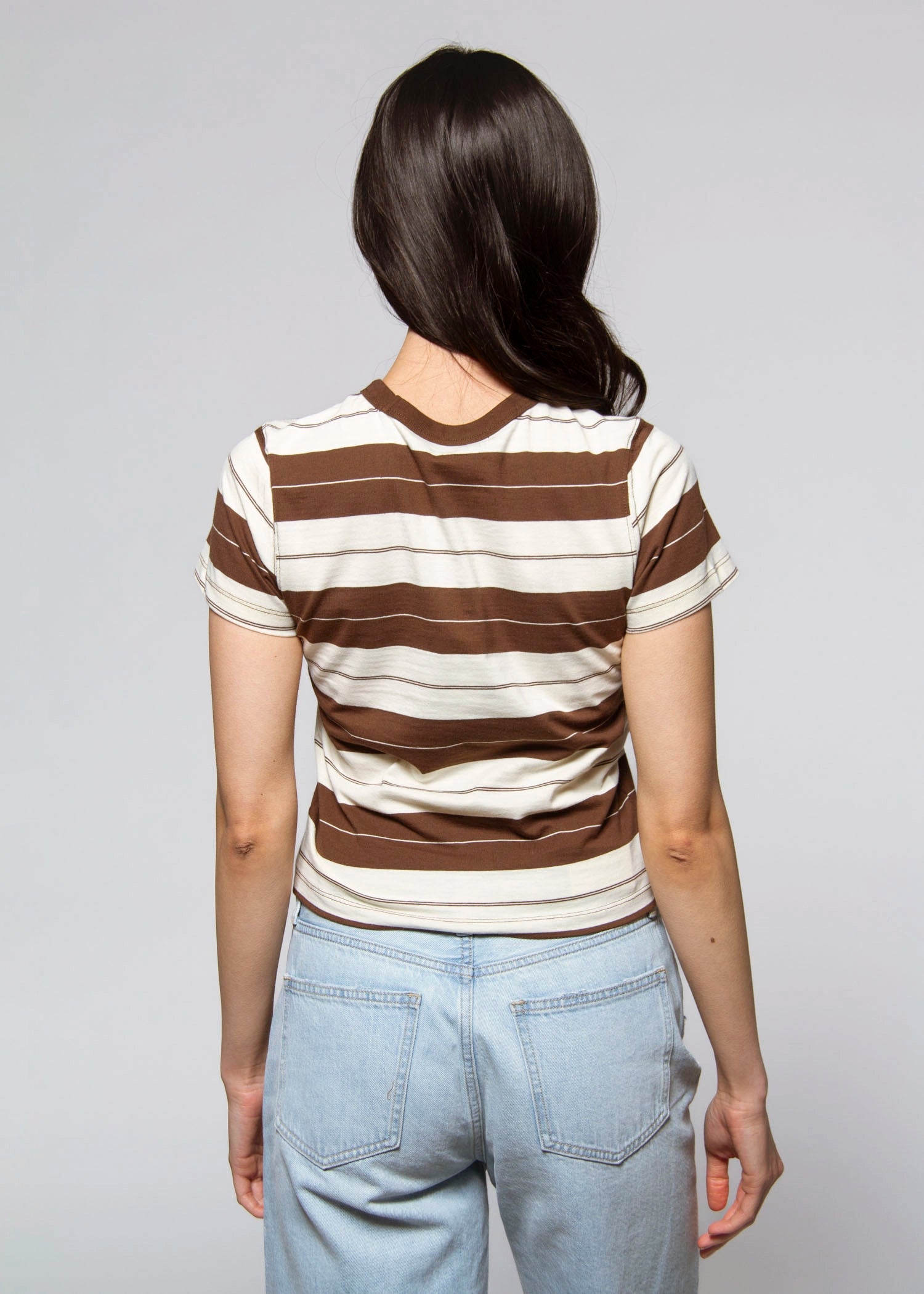 swatch_Chocolate Stripe daze denim zuma t-shirt