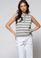 swatch_Grey combo stitches and stripes jenna knit vest
