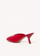 swatch_Red Leather l'idea peep toe sandal