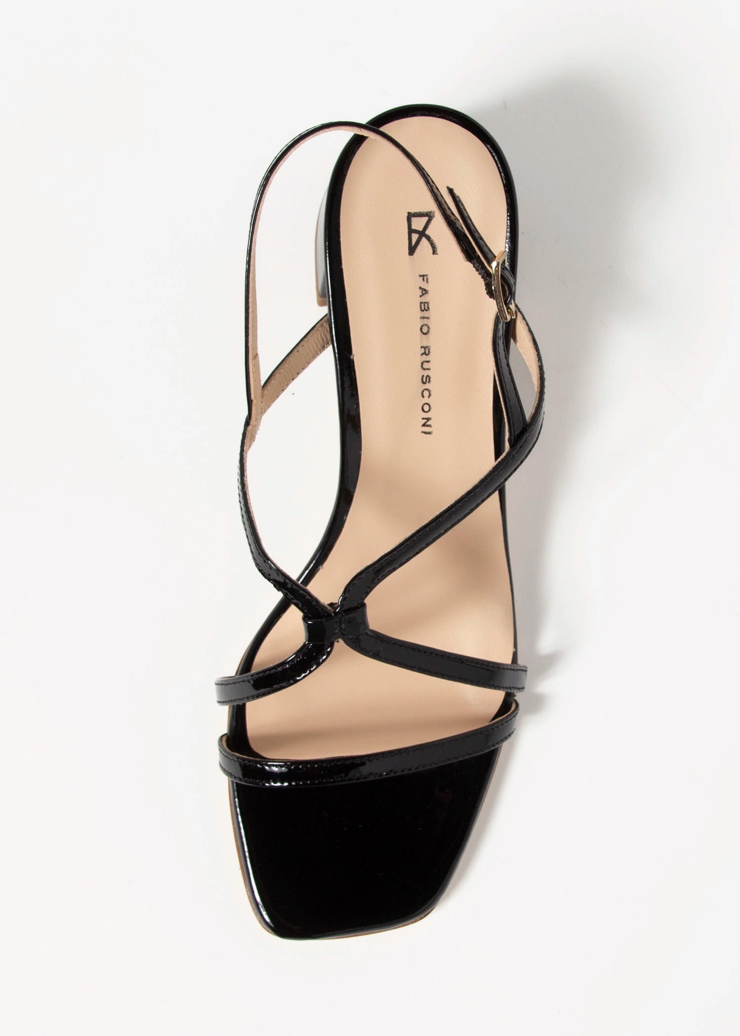 swatch_Black Patent fabio rusconi block heel dress sandal